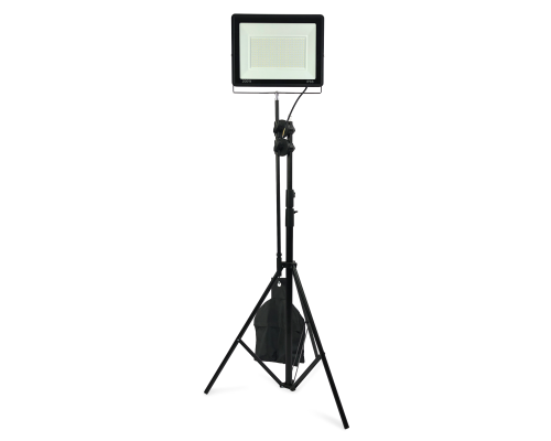 Прожектор светодиодный 200Вт, 6500K, на строительном штативе BHS300K-NP с сумкой противовесом