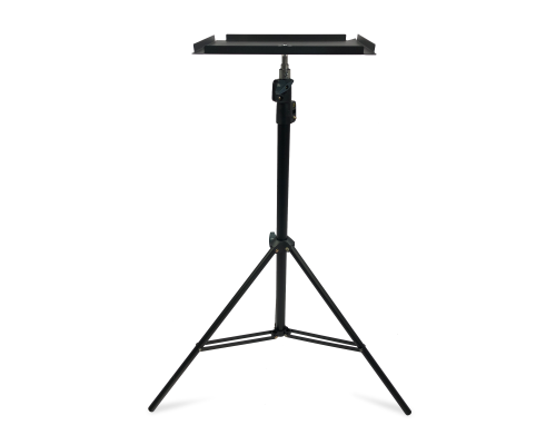 Напольная подставка для ноутбука, размер 28х22 см, с фиксирующей резинкой, на стойке LS