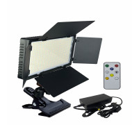 Переносная лампа панель U600 со шторками на держателе-прищепке SH-BP