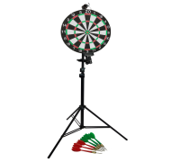 Дартс двусторонний, диаметр 36 см, с 6 дротиками, на напольной стойке LS-PR1-K