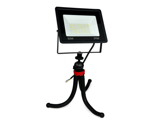Светодиодный прожектор 50 Вт, 6500K, на гибком креплении Flex-0330bd