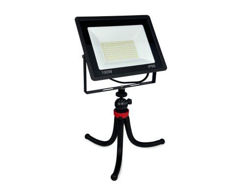 Светодиодный прожектор 100 Вт, 6500K, на гибком креплении Flex-0330bd