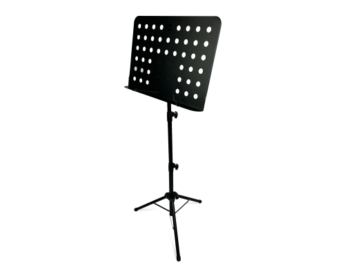 Подставка для нот NPS-01 неразборный пюпитр на стойке с креплением для микрофона