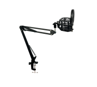 Держатель для конденсаторного микрофона со встроенным поп-фильтром на пантографе STS