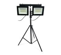 Светодиодные прожекторы 100 Вт, 6500K, на штативе BHS-DN0246