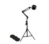 Вытяжка напольная с подсветкой и сменными фильтрами для наращивания ресниц