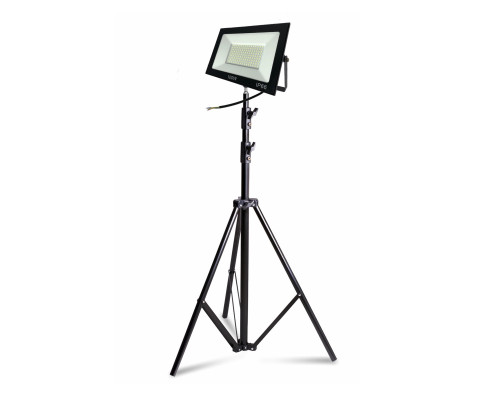 Светодиодный прожектор 100 Вт, 3000K, теплый свет на штативе BHS-PRJ