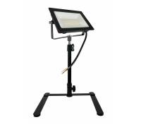 Светильник прожектор 50Вт 3000K теплый свет, на телескопической палке-ручке ECO и настольной подставке