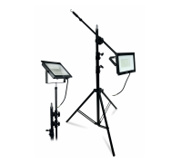 Прожектор светодиодный 100Вт 3000K теплый свет, на усиленном штативе BHS300K-NP с возможностью наклона верхней секции