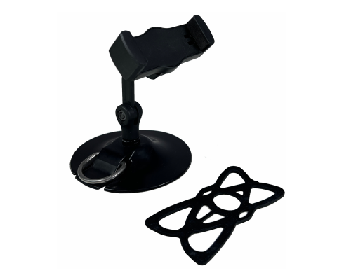 Держатель для съемки смартфоном до 85 мм с фиксатором на креплении для сапа, лодки, цвет черный