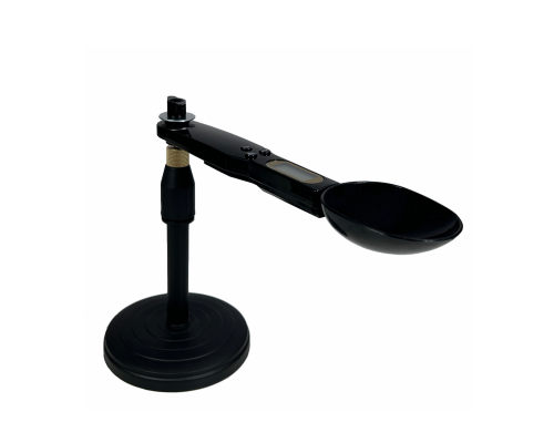 Электронная мерная ложка весы на настольной стойке ZM-02L, цвет черный