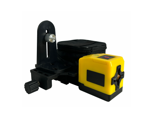 Лазерный уровень нивелир Jane L2D, 2 линии, зеленый луч с креплением на штатив