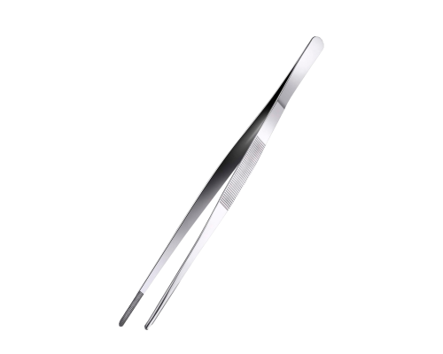 Пинцет для террариума, для рептилий, прямой длинный 25 см