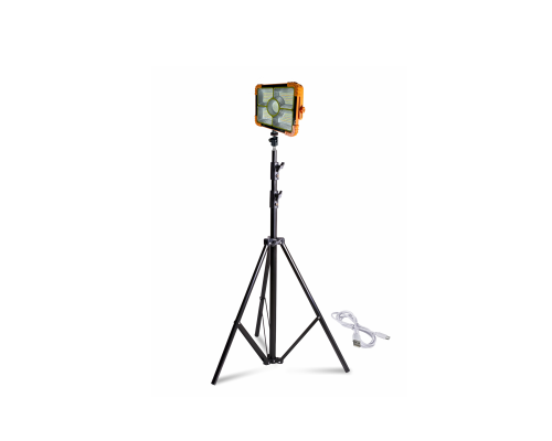 Прожектор аккумуляторный T-5 100 Вт на строительном штативе BHS-SH