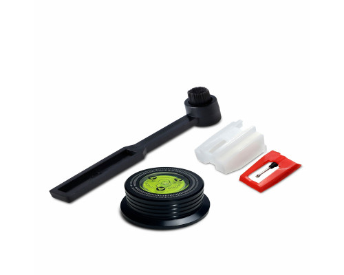 Прижим черный, щетка BR-1 для очистки звукоснимателя виниловых пластинок и игла проигрывателя