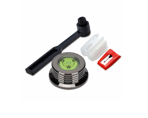 Прижим стальной, щетка BR-1 для очистки звукоснимателя виниловых пластинок и игла проигрывателя