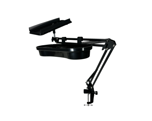 Парикмахерский столик KGS-MULTIHAIR-TRAY с держателем прядей и подносом под аксессуары