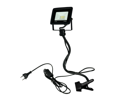 [СГП] Прожектор 10 Вт, 6500K, на гибком креплении для подсветки и работ в гараже