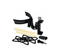 Комплект HCM-2 для крепления камеры на шлем с держателем телефона и 2 фиксатор-резинками