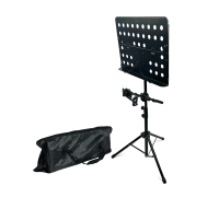 Подставка для нот NPS-05 складной пюпитр на стойке с сумкой и журавлем ES-35 для телефона и планшета