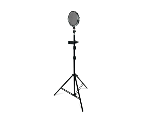 Зеркало косметическое на стойке JBH с держателем телефона