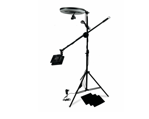 Вытяжка ES63K-JBH-FAN для наращивания ресниц, для лэшмейкера с кольцевой лампой SL-26X