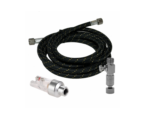 Набор для аэрографа: шланг 1,8 м, фильтр воздушный и быстросъемный соединитель