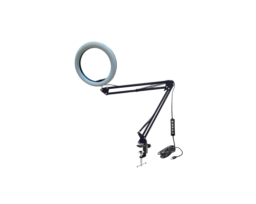 Настольная лампа светильник NBL-32 диаметром 32 см на пантографе без адаптера питания