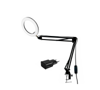 Настольная лампа светильник NBL-32A диаметром 32 см на пантографе с адаптером питания