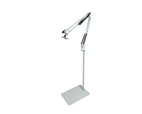Напольное крепление NB-35W-NANO лампы для сушки ногтей на стойке NS-02W, цвет белый