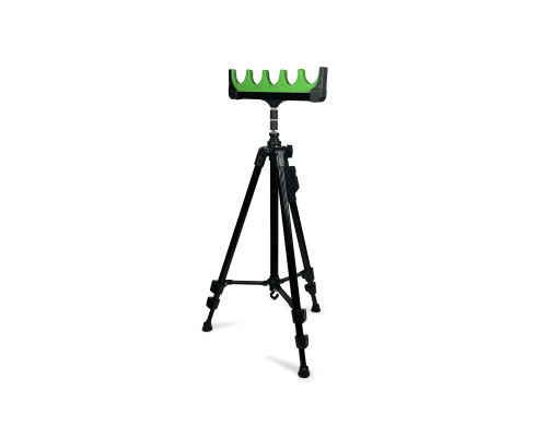 Держатель под 5 удочек на телескопической подставке NP-8810 light, цвет зеленый