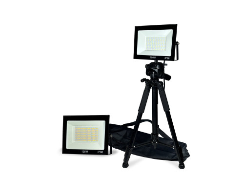 Комплект прожекторов 100 Вт, 6500K и 3500K, на штативе NP-8850-PRJ