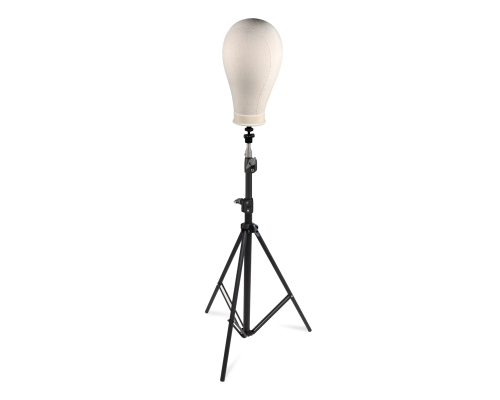 Мягкий манекен, голова для парика, обхват головы 22 дюйма, на усиленной стойке LS-SH