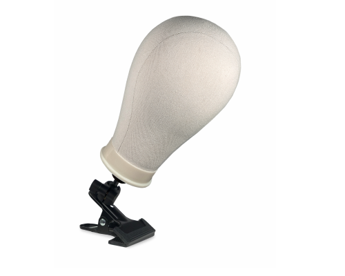 Мягкий манекен, голова для парика, обхват головы 22 дюйма, на прищепке PR1-SH-B-MAN