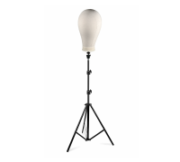 Мягкий манекен, голова для парика, обхват головы 24 дюйма, на стойке JBH-SH