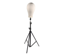 Мягкий манекен, голова для парика, обхват головы 24 дюйма, на усиленной стойке LS-SH