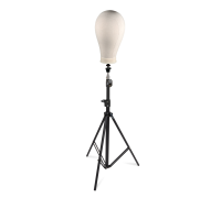 Мягкий манекен, голова для парика, обхват головы 21 дюйм, на усиленной стойке LS-SH