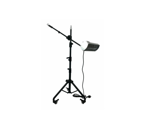 Инфракрасная лампа для сушки авто на мобильном наклонном штативе  STANDK-1LS-ES63K