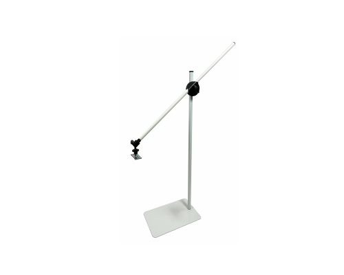 Крепление лампы для сушки ногтей на белой металл подставке NS-02W-ESW63-NANO