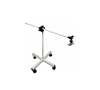 Крепление NANO лампы для сушки ногтей на белой мобильной стойке