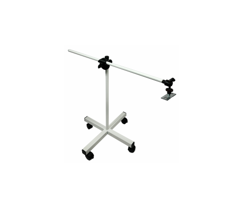 Крепление NANO лампы для сушки ногтей на белой мобильной стойке