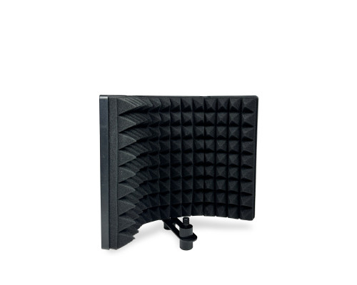 Акустический экран AK04 для микрофона, размер 19х28 см, с переходниками на резьбу 3/8 и 1/4