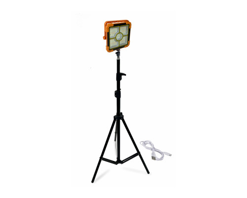 Прожектор аккумуляторный T-5 60 Вт на строительном штативе JBH-SH