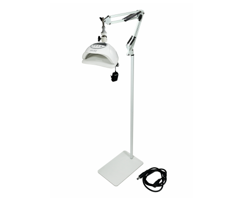 Лампа для сушки ногтей SUN X20 MAX, 48W, питание от сети, с удлинителем кабеля на напольном креплении MNW-NS-SH