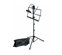 Подставка для нот PSS-01 складной пюпитр на стойке с сумкой для переноски и подсветкой 10LED