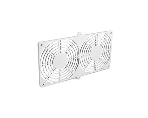 Белая панель сдвоенного вентилятора вытяжки для наращивания ресниц