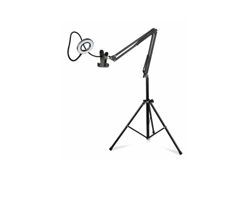 Напольный станок ST-RL9BD-JBH-U-H для вышивания крестиком, держатель для пялец с лампой на треноге