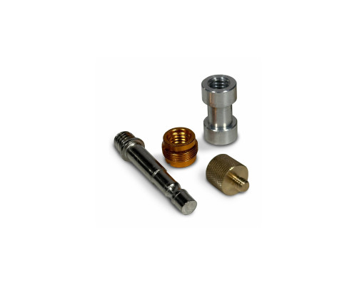 Крепление с резьбой 3/8 для зажима в пантограф с комплектом переходников