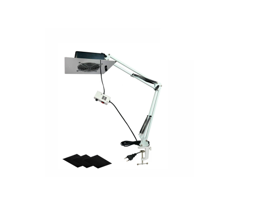 [СЛГП] Вытяжка NBSW-FAN2 для наращивания ресниц, вытяжка для лэшмейкера с угольными фильтрами