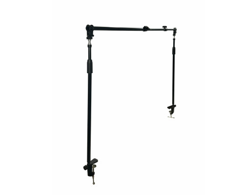 Кронштейн 3JBH-NK-ES63 для декора стола, на струбцинах, цвет черный